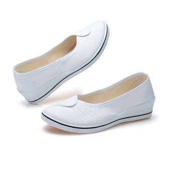 Female With Slope Comfortable Soft Work Shoes Beauty Dance Canvasshoes White - Intl June 2018 - 3 Female with slope Comfortable Soft Work shoes Beauty Dance Canvasshoes White - Intl - 3