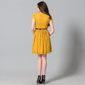 Get Laud Sd Samantha Lace Dress (Yellow) April 2018 - 4 Get Laud Sd Samantha Lace Dress (Yellow) - 4