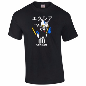 Gildan Brand Mobile Suit Gundam 00 Design T-Shirt (Black) June 2018 - 2 Gildan Brand Mobile Suit Gundam 00 Design T-Shirt (Black) - 2