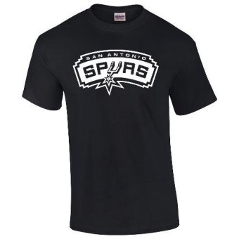 Gildan Brand San Antonio Spurs NBA Team Design T-Shirt (Black) June 2018 - 2 Gildan Brand San Antonio Spurs NBA Team Design T-Shirt (Black) - 2