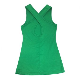 Girl Clothing Kids Backless Beach Ankle Long Dresses Hoilday Partydress(green) June 2018 - 3 Girl Clothing Kids Backless Beach ankle Long dresses Hoilday partydress(green) - 3