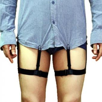 GoGoLife Leg Thigh Elastic Garter Belt Suspender Shirt Fits For MenWomen Gentleman June 2018 - 3 GoGoLife Leg Thigh Elastic Garter Belt Suspender Shirt Fits for MenWomen Gentleman - 3