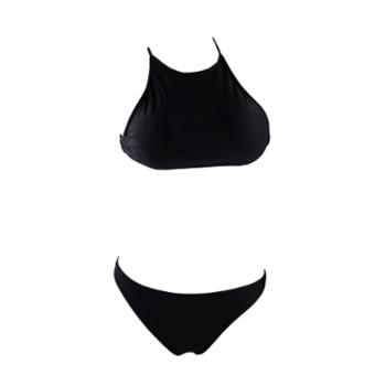 Halter Bikini High Neck Two Piece Bikini Swimsuit Women Swimwear Set July 2018 - 2 Halter Bikini High Neck Two Piece Bikini Swimsuit Women Swimwear Set - 2