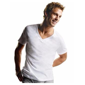 Hanes PREMIUM SERIES 3 Pieces V-Neck T-Shirt (White) June 2018 - 4 Hanes PREMIUM SERIES 3 Pieces V-Neck T-Shirt (White) - 4