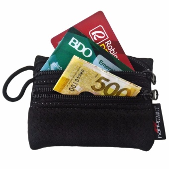 HANUMAN 2 Zipper Wallet Coin Money Purse Pouch Set Of 3 (Black) June 2018 - 2 HANUMAN 2 zipper Wallet coin money purse pouch Set of 3 (Black) - 2