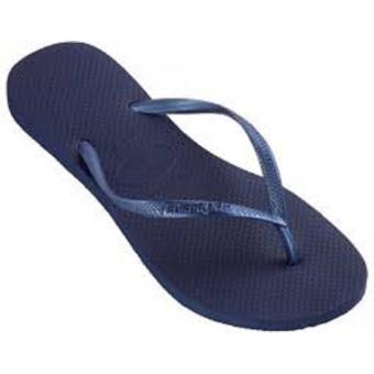 Havaianas Women's Marinho Slim Sandal Flip Flop (Navy Blue) June 2018 - 2 Havaianas Women's Marinho Slim Sandal Flip Flop (Navy Blue) - 2