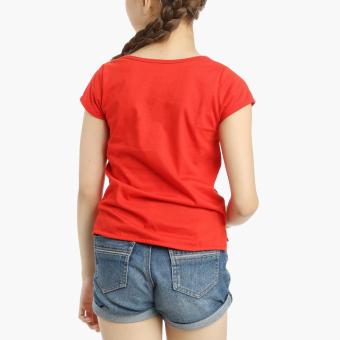 Hello Kitty Girls Cap Sleeves Top (Red) April 2018 - 2 Hello Kitty Girls Cap Sleeves Top (Red) - 2