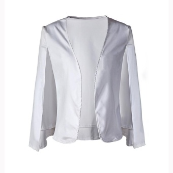High Quality Store New Fashion Women's Slim Lapel Cape SleevelessCasual Business Blazer Suit Jacket Coat Outwear Int:S-Black April 2018 - 5 High Quality Store New Fashion Women's Slim Lapel Cape SleevelessCasual Business Blazer Suit Jacket Coat Outwear Int:S-Black - 5