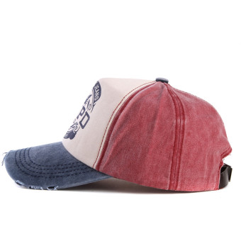 Hot Brand Cap Baseball Cap Fitted Hat Casual Cap Gorras 5 Panel Hip Hop Snapback Hats Wash Cap For Men Women(blue Red) - Intl April 2018 - 5 Hot Brand Cap Baseball Cap Fitted Hat Casual Cap Gorras 5 Panel Hip Hop Snapback Hats Wash Cap for Men Women(blue red) - intl - 5
