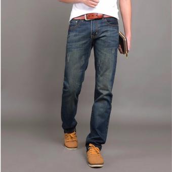 Hot Sale Jeans Men's Fashion Jeans Brand Men's Pants(Blue) June 2018 - 5 Hot Sale Jeans Men's Fashion Jeans Brand Men's Pants(Blue) - 5