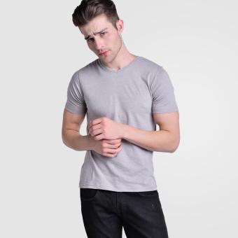Huga Activewear Grey V-Neck Tee April 2018 - 4 Huga Activewear Grey V-Neck Tee - 4