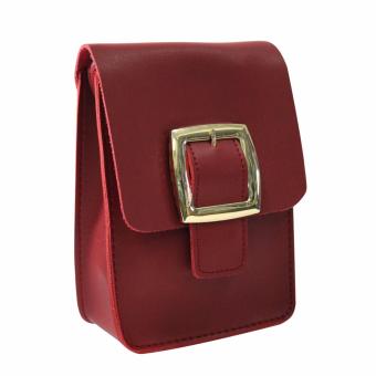 HW Mini Belt Design Sling Bag (Maroon) June 2018 - 2 HW Mini Belt Design Sling Bag (Maroon) - 2