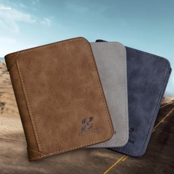 HYX HOT DEAL!!!Men PU Leather Coin Purse Pockets Card Holder Clutch Wallet(Coffee) - Intl April 2018 - 2 HYX HOT DEAL!!!Men PU Leather Coin Purse Pockets Card Holder Clutch Wallet(Coffee) - intl - 2