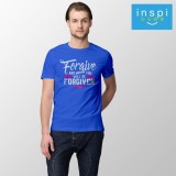 INSPI Shirt Forgive (Blue) Mens Tshirt Printed Graphic Tee September 2018 - 2 INSPI shirt Forgive (Blue) Mens tshirt printed graphic tee - 2