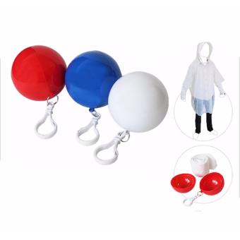 J&J Universal Motorcycle Double Rain Coat - Red With FREE1 Of Men And Women's Disposable Raincoat Ball With Keyring June 2018 - 4 J&J Universal Motorcycle Double Rain Coat - Red with FREE1 of Men and Women's Disposable Raincoat Ball With Keyring - 4