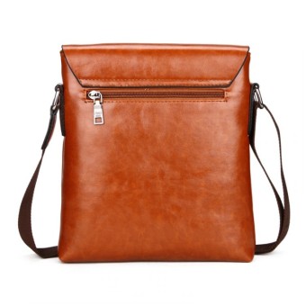 Jeep Cowhide Leather Crossbody Bag Shoulder Bag Men Tote Bag Business Casual Messenger Bag (Big Size / Coffee) June 2018 - 4 Jeep Cowhide Leather Crossbody Bag Shoulder Bag Men Tote Bag Business Casual Messenger Bag (Big Size / Coffee) - 4