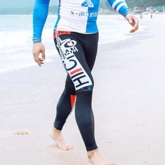 Jellyfish Long Swimming Pants Tights Men Quick Dry UV Rash Guard Surf Pant Diving Snorkeling Leggings Spring Summer - Intl June 2018 - 2 Jellyfish Long Swimming Pants Tights Men Quick Dry UV Rash Guard Surf Pant Diving Snorkeling Leggings Spring Summer - intl - 2