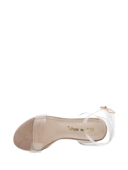 JollyChic Women's Sandals Transparent Ankle Strap Chunky Heel Shoes - Intl June 2018 - 3 JollyChic Women's Sandals Transparent Ankle Strap Chunky Heel Shoes - intl - 3