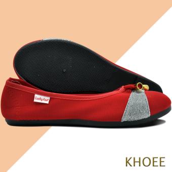 Khoee AA-017 Red Mitch Women's Doll Ballet Flat Shoes April 2018 - 4 Khoee AA-017 Red Mitch Women's Doll Ballet Flat Shoes - 4