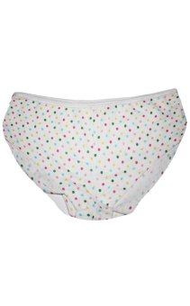 Kids Polka Dots Design Underwear Set Of 3 (7-8 Years Old) (White) June 2018 - 2 Kids Polka Dots Design Underwear Set of 3 (7-8 Years Old) (White) - 2