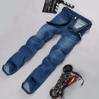 Korea New Face Look Men's Designer Jeans Casual Denim Mens PantFashion Trousers - Intl April 2018 - 3 Korea New Face Look Men's Designer Jeans Casual Denim Mens PantFashion Trousers - intl - 3