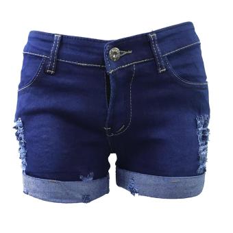 Korea Tattered Classic Ripped Skinny Jeans Shorts April 2018 - 2 Korea Tattered Classic Ripped Skinny jeans shorts - 2