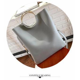 Korean Fashion Bag 2in1 (Gray) July 2018 - 2 Korean Fashion Bag 2in1 (Gray) - 2