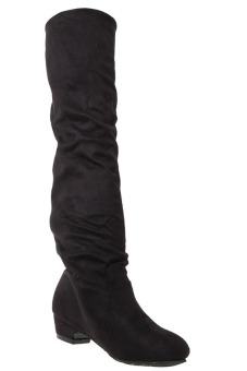 LALANG Flat High Boots Black June 2018 - 5 LALANG Flat High Boots Black - 5