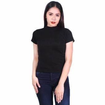 Latest Trend Plain Turtle Neck Blouse (Black) June 2018 - 2 Latest Trend Plain Turtle Neck Blouse (Black) - 2