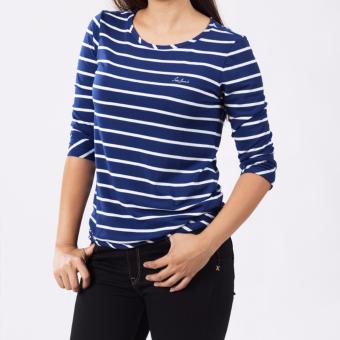 Lee Women 3/4 Sleeves Tee (Medieval Blue) June 2018 - 4 Lee Women 3/4 Sleeves Tee (Medieval Blue) - 4