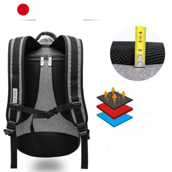 Leisure Canvas Unisex Men Women Anti-theft Backpacks Rucksack Business Travel 15.6inch Laptop Bag School College Bag Daypack (Grey) - Intl June 2018 - 5 Leisure Canvas Unisex Men Women Anti-theft Backpacks Rucksack Business Travel 15.6inch Laptop Bag School College Bag Daypack (Grey) - intl - 5