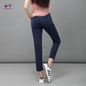 Likener Trend Casu Harem Pant Elastic Waist Ankle-length Pant (Navy Blue) May 2018 - 4 Likener Trend Casu Harem Pant Elastic Waist Ankle-length Pant (Navy Blue) - 4