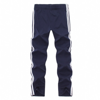 Price LOOESN cotton thin straight sweatpants school uniform pants (Two ...