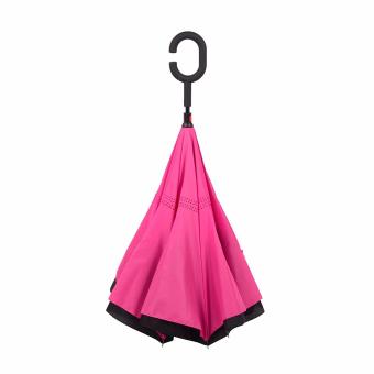 Magicbrella Double Layer Inverted Upside Down Umbrella (Fuchsia Pink) June 2018 - 5 Magicbrella Double Layer Inverted Upside Down Umbrella (Fuchsia Pink) - 5