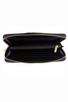 Mango Studded Saffiano Effect Zip Wallet Purse (Black) June 2018 - 3 Mango Studded Saffiano Effect Zip Wallet Purse (Black) - 3