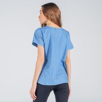 Memo Chambray Shirt With Curved Hem(Chambray) June 2018 - 3 Memo Chambray Shirt With Curved Hem(Chambray) - 3