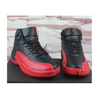 Men Basketball Shoes For Jordan12 Sneakers(Black/red) - Intl July 2018 - 3 Men Basketball Shoes For Jordan12 Sneakers(Black/red) - intl - 3