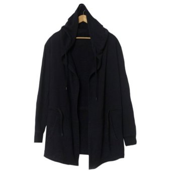Men Cardigan Wizard Hoodies Cloak Cape Coat - Intl June 2018 - 2 Men cardigan wizard Hoodies cloak cape coat - intl - 2