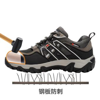 Men Casual Breathable Steel Toe Caps Work Safety Shoes Plate Solenon-slip Outdoors Climb Hiking Tooling Ankle Boots Platform - Intl June 2018 - 2 men casual breathable steel toe caps work safety shoes plate solenon-slip outdoors climb hiking tooling ankle boots platform - intl - 2