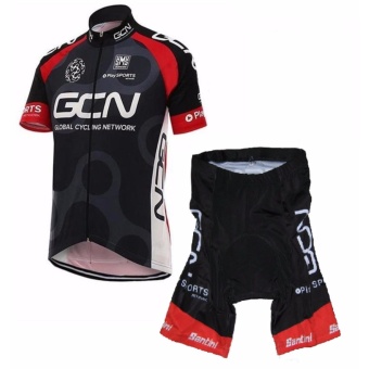 Men Cycling Jersey And Non Bib Shorts Set Quick Dry Gel Padded Clothing-FNM (GCN) June 2018 - 2 Men Cycling Jersey and Non Bib Shorts Set Quick Dry Gel Padded Clothing-FNM (GCN) - 2