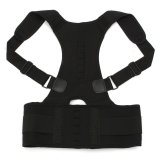 Men Fully Adjustable Posture Back Support Corrector Brace Shoulder Band Belt Black - Intl August 2018 - 5 Men Fully Adjustable Posture Back Support Corrector Brace Shoulder Band Belt Black - intl - 5