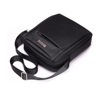 Men Kingdom Premium Nylon Business Casual Shoulder Bags (Black) June 2018 - 4 Men Kingdom Premium Nylon Business Casual Shoulder Bags (Black) - 4