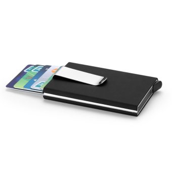 Men Women Aluminum Slim ID Credit Card Protector Holder Purse Wallet Money Clip Black - Intl June 2018 - 2 Men Women Aluminum Slim ID Credit Card Protector Holder Purse Wallet Money Clip Black - intl - 2