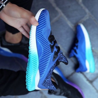 Men's Fashion Wear Basketball Shoes Breathable (Blue) June 2018 - 5 Men's fashion wear basketball shoes breathable (Blue) - 5