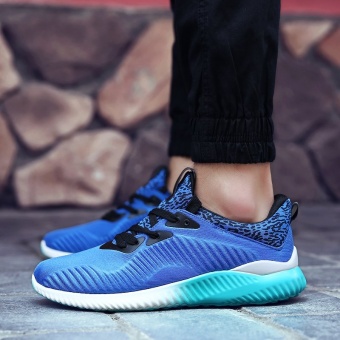 Men's Fashion Wear Basketball Shoes Breathable (Blue) June 2018 - 3 Men's fashion wear basketball shoes breathable (Blue) - 3