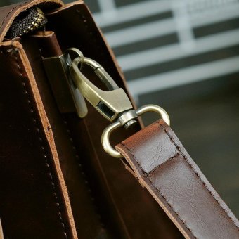Men's Classic Multifunctional Large Capacity Leather CasualBusiness Bag (black) - Intl June 2018 - 3 Men's Classic Multifunctional Large Capacity Leather CasualBusiness Bag (black) - intl - 3