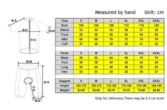 Men's MTB Bicycle Clothing Pro Bike Jersey Bib Shorts Sets - Intl June 2018 - 4 Men's MTB Bicycle Clothing Pro Bike Jersey Bib Shorts Sets - intl - 4