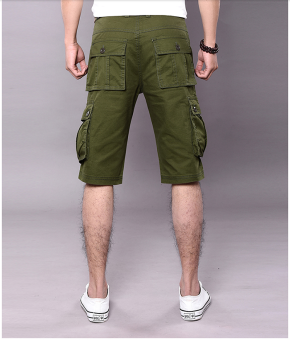 Men's Six Pocket Cargo Short (Army Green) June 2018 - 4 Men's Six Pocket Cargo Short (Army Green) - 4