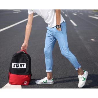 Men's Street Swaggy Plain Light Blue Jeans June 2018 - 2 Men's Street Swaggy Plain Light Blue Jeans - 2