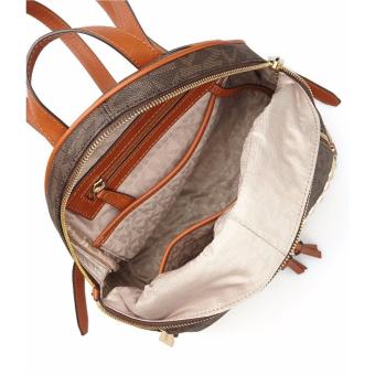 Michael Kors Rhea Zip Medium Studded Backpack - Brown June 2018 - 2 Michael Kors Rhea Zip Medium Studded Backpack - Brown - 2